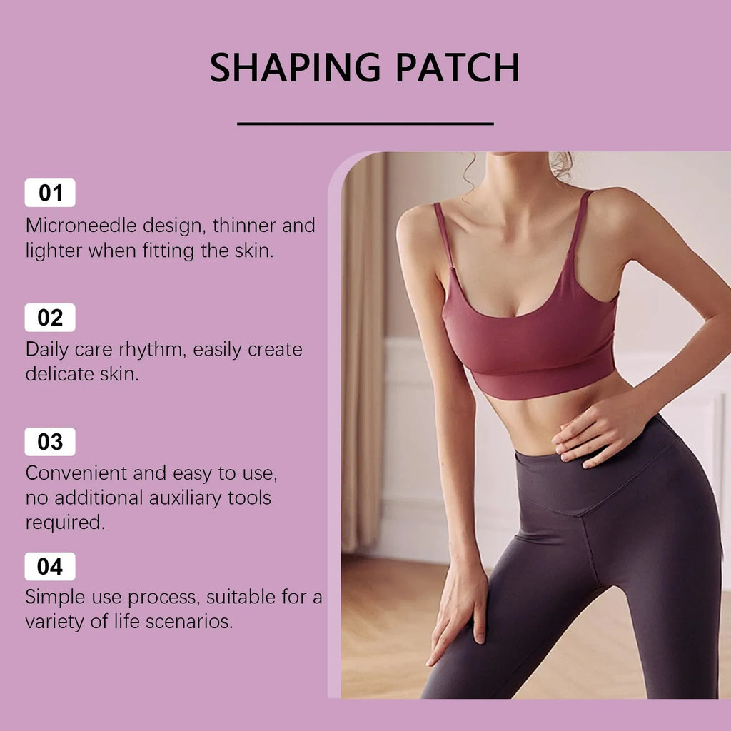 Four-piece pack of body nursing adhesive bandages with aloe and mint extracts for gentle skin care