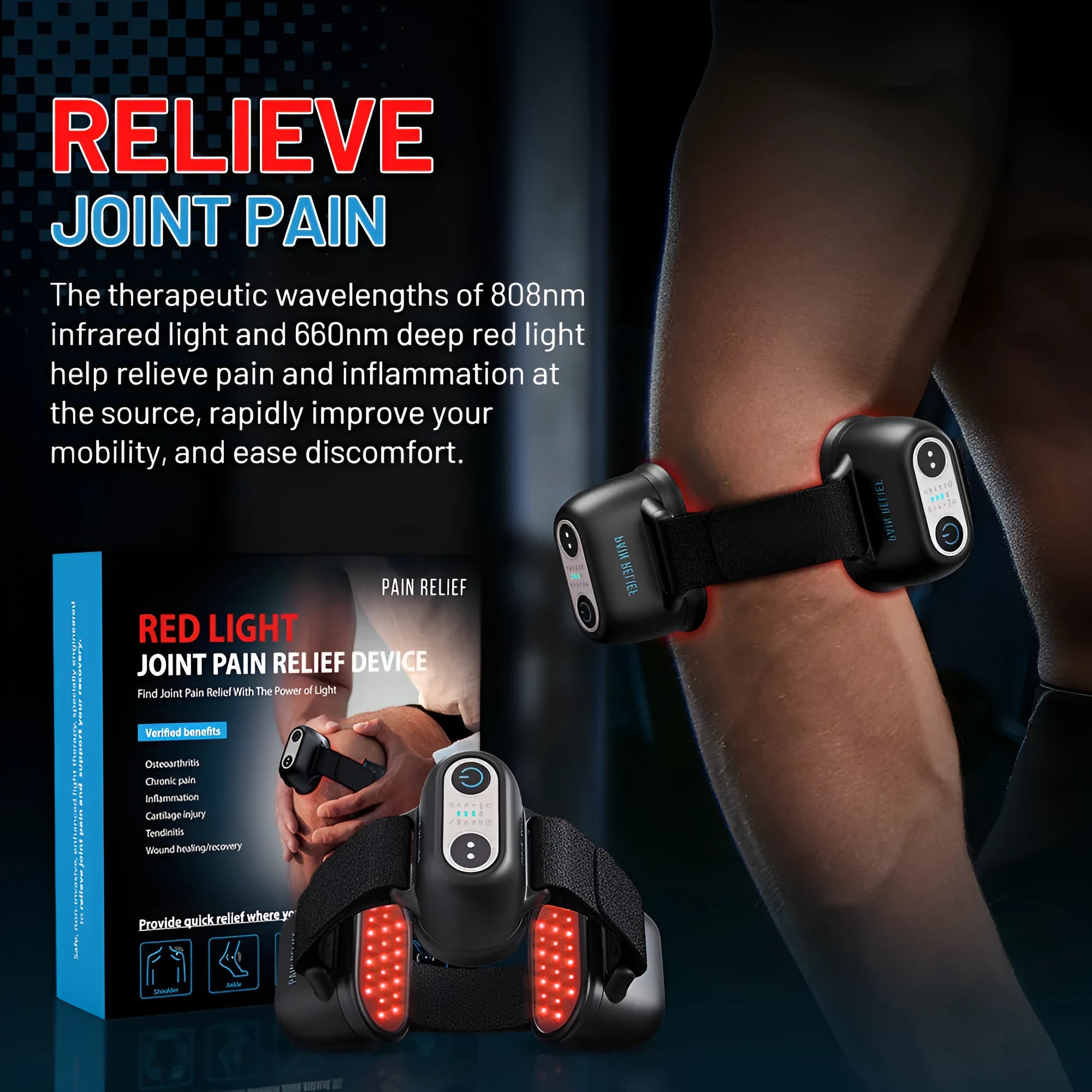 Black adjustable shoulder pad physiotherapy instrument with straps for joint and muscle support