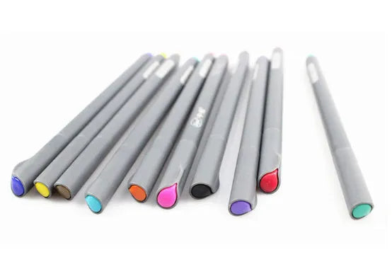 Office drawing stroke syringe color hook line pen with 0.38mm tip for technical drafting