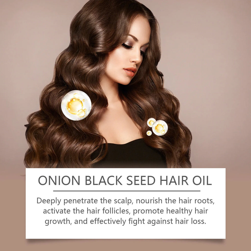 100ml Nourishing and Caring Hair Rich Moist Soft Maintenance Essential Oil bottle with accessory and box