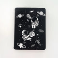 Transparent frosted TPU flat protective cover for iPad Air 4 with pen slot, clamshell design, white or black.