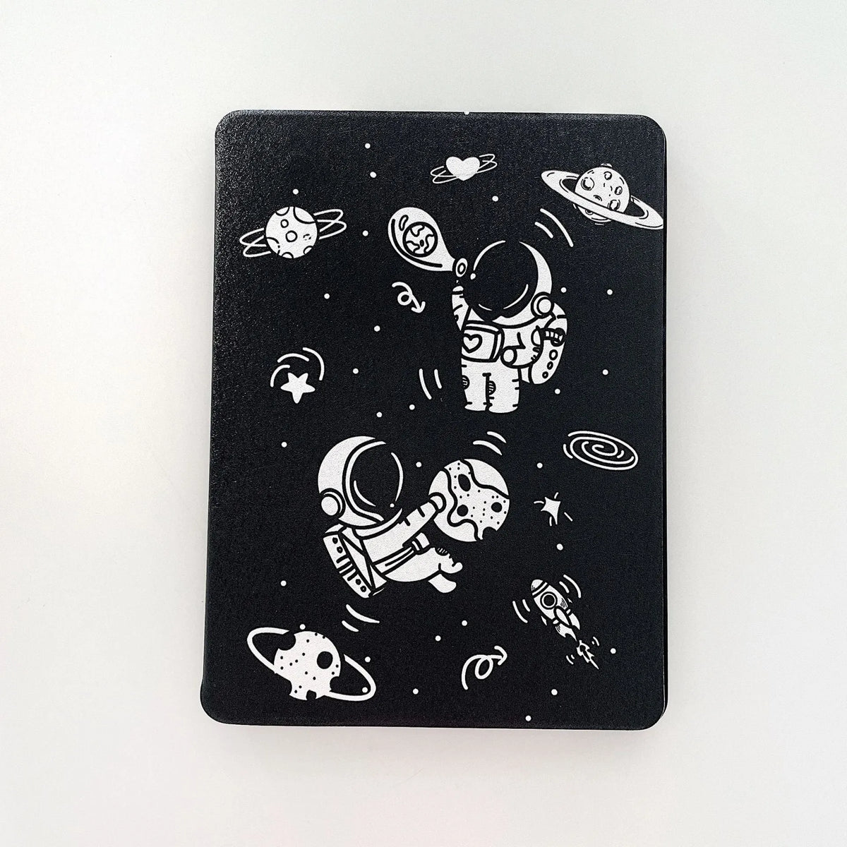 Transparent frosted TPU flat protective cover for iPad Air 4 with pen slot, clamshell design, white or black.