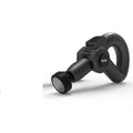Black Smart Muscle Massage Gun with adjustable hot and ice compress modes, five massage heads, and compact design