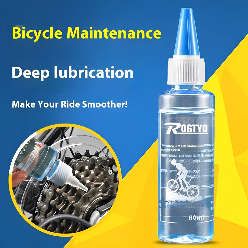 60ml bottle of bicycle chain lubricating oil for maintenance and rust prevention