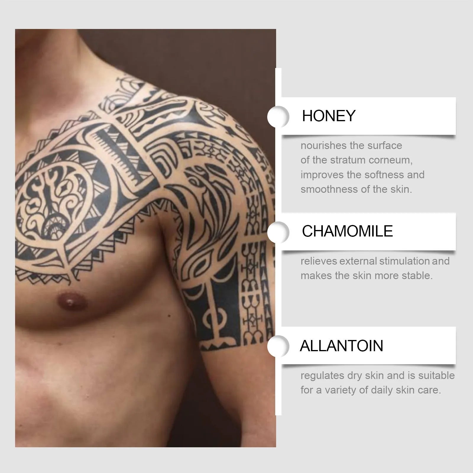50g tube of Nourishing Moisturising Neck Cream with honey and chamomile