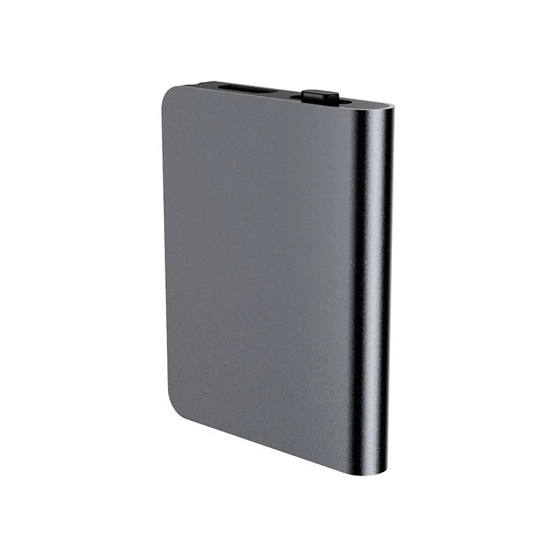 Black high definition noise reduction digital voice recorder with zinc alloy shell