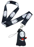Funny lanyard with fabric neck strap, metal clip and nine printed styles for keys and ID badges