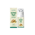 120ml ginger wormwood roller massage liquid bottle with roller applicator