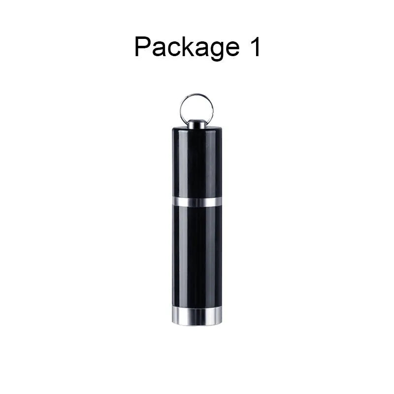 Black Amoi A1 metal voice recorder with headset shown alongside capacity options 4GB 8GB 16GB 32GB