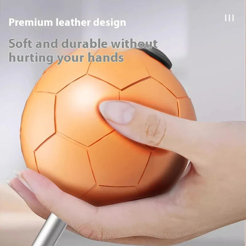 Vertical boxing reaction speed ball with attached focus mitts, shown in grey and orange colour options for youth and adult use.