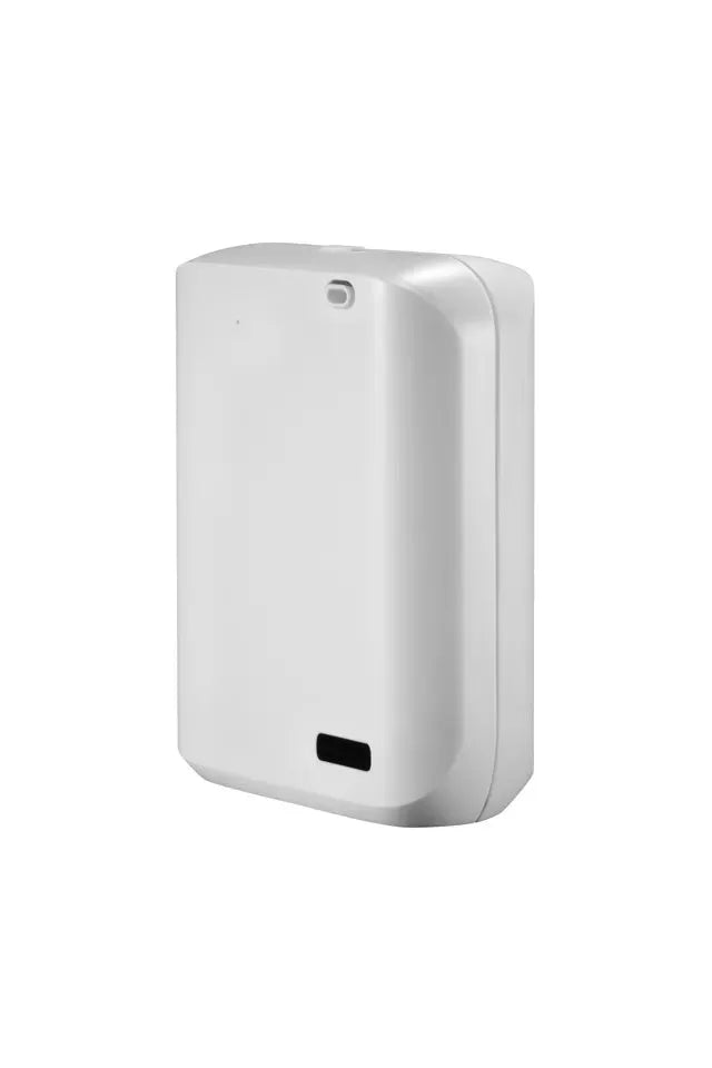 White smart HVAC wall mount essential oil diffuser with 150ml capacity and app control interface
