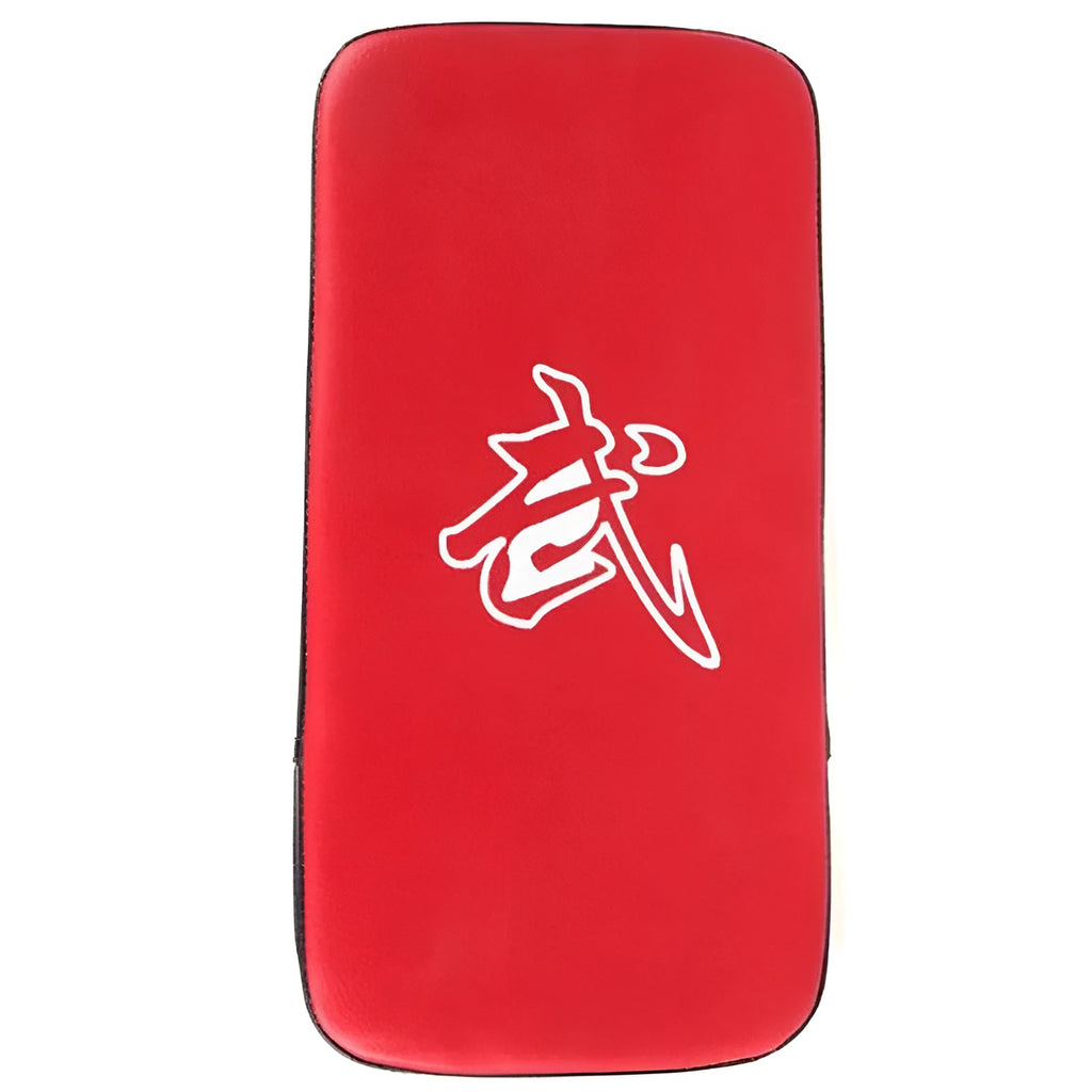 Blue and red square foot target sanda boxing props with thickened PU construction for martial arts training
