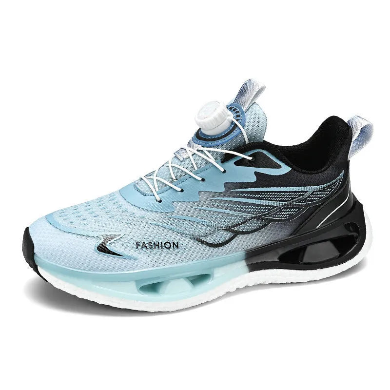 Low-top casual sneakers with round toe, mesh lining, and rubber sole in various colour options