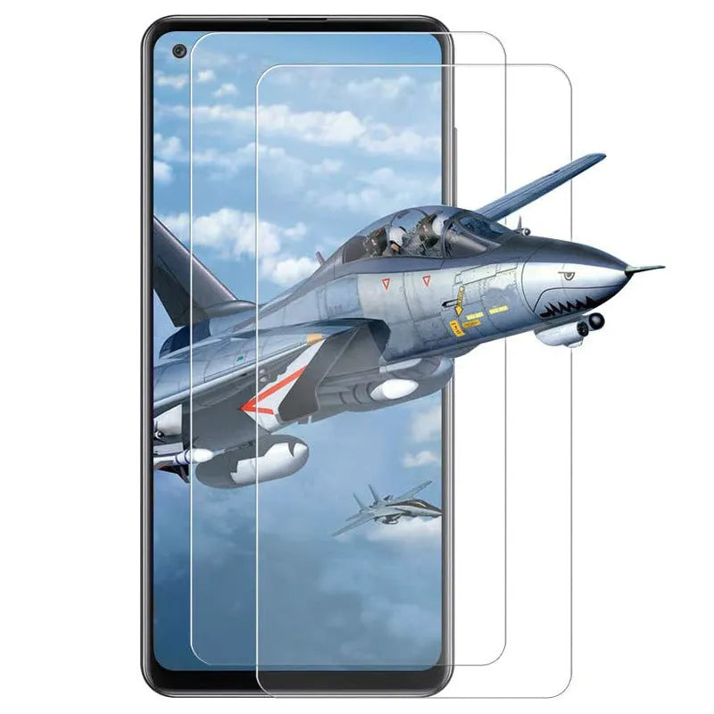 Toughened glass privacy screen protector for Samsung Galaxy phones with anti-peep technology