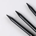Carbonized Pencil Suit with 6 graphite and 3 carbonized pencils on suction card packaging
