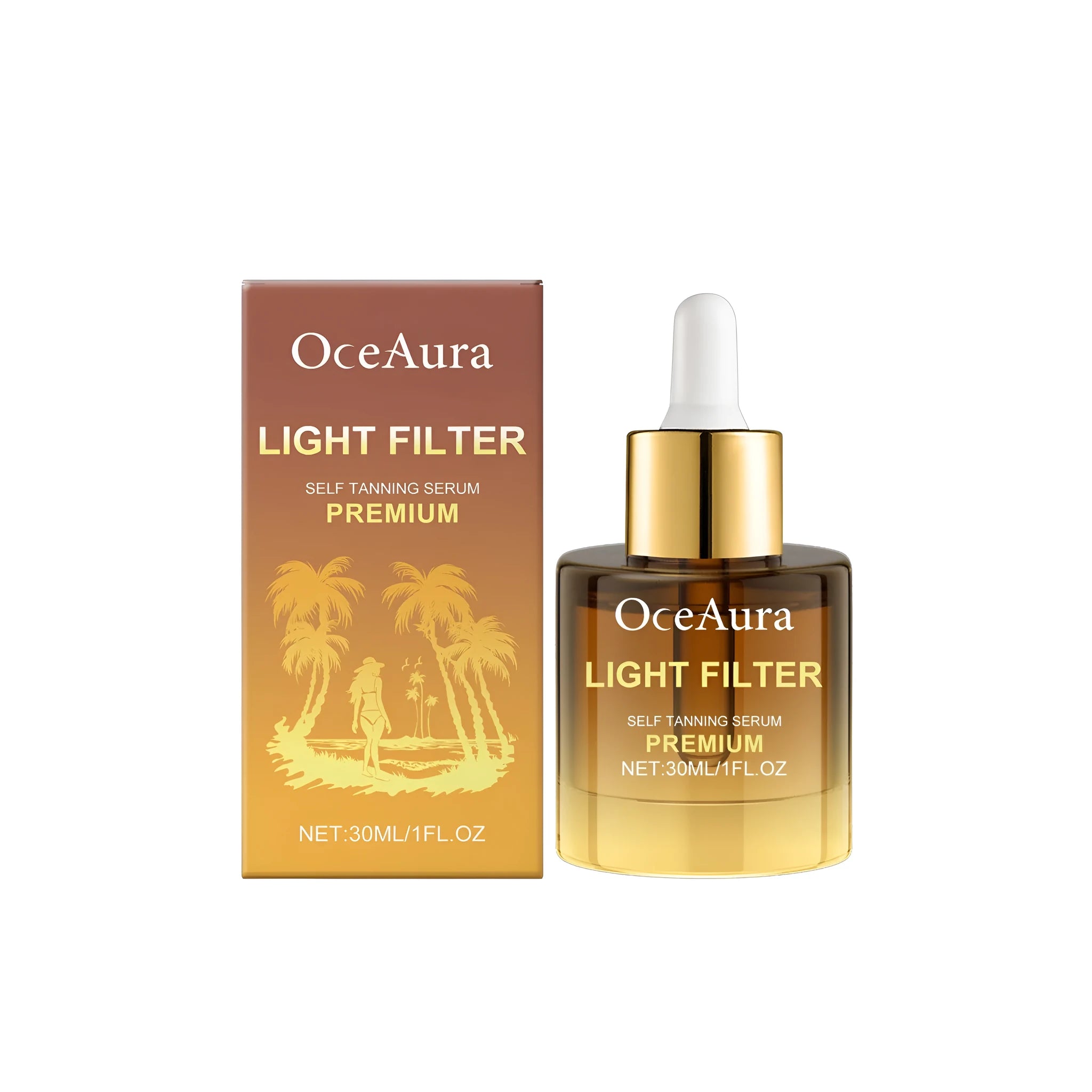Shining Black Skincare Body Liquid serum in a 30ml bottle