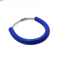 Universal motorcycle exhaust pipe anti-drop wring gasket in black, blue, and orange colour options