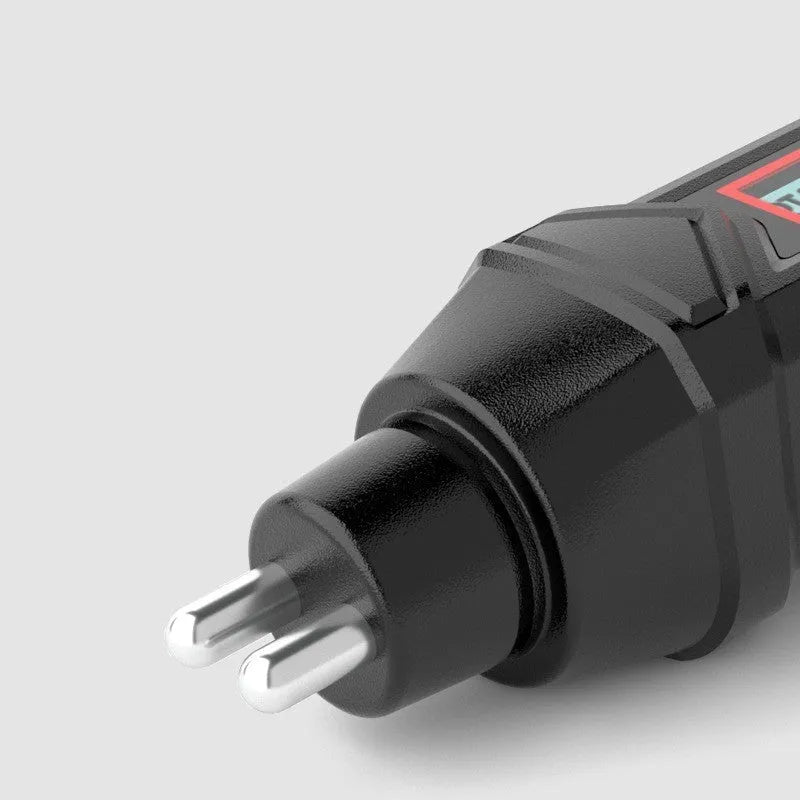Digital display brake fluid testing pen with LED indicators for automotive maintenance