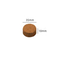 Compressed nutrient soil blocks for vegetable planting showing expansion when watered, with size options from 30x10mm to 100x20mm