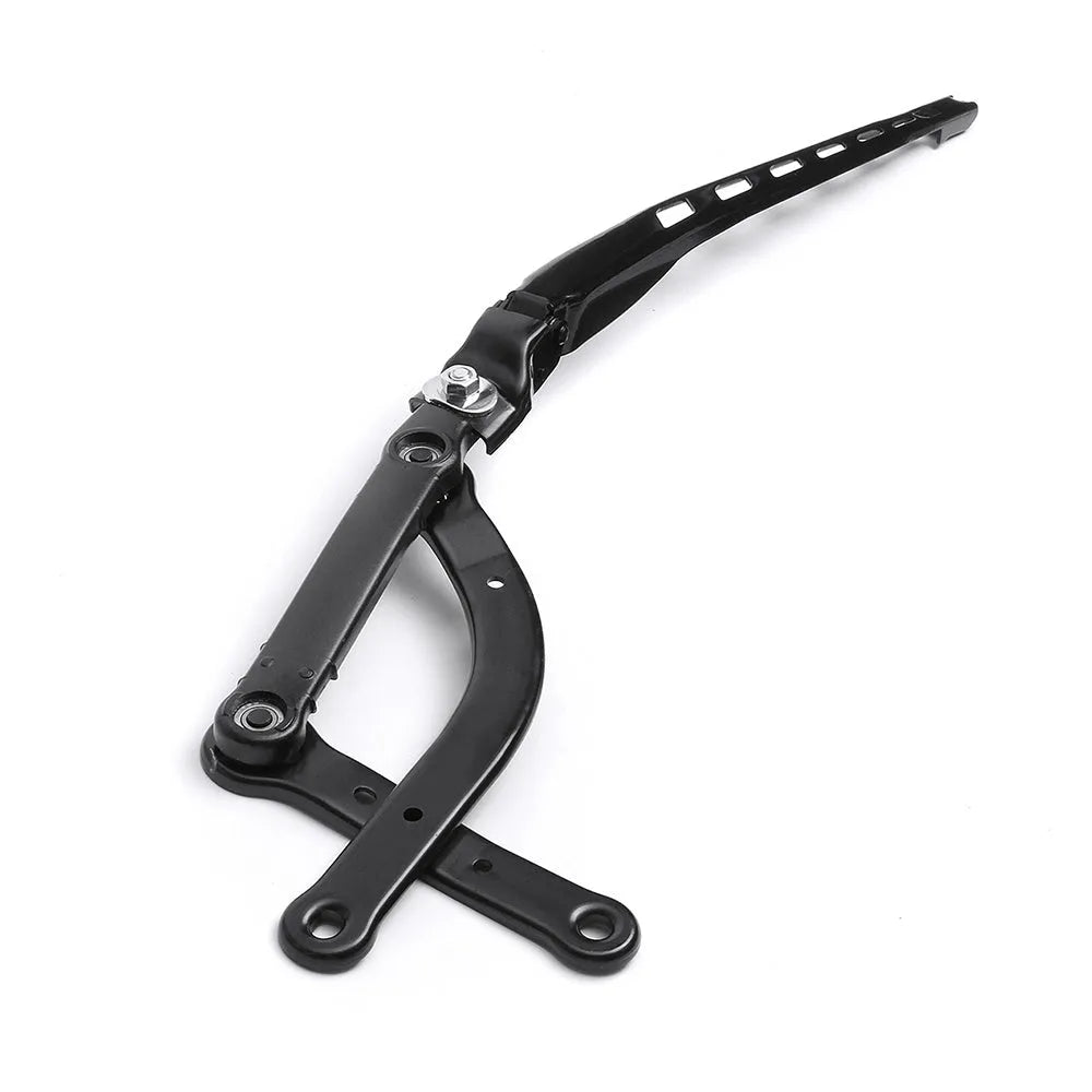 Front right windshield wiper arm for BMW 5-Series E60, showing durable construction and mounting points