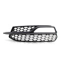 Black ABS front bumper fog lamp grille for Audi A3 Sport S3 2013-2016