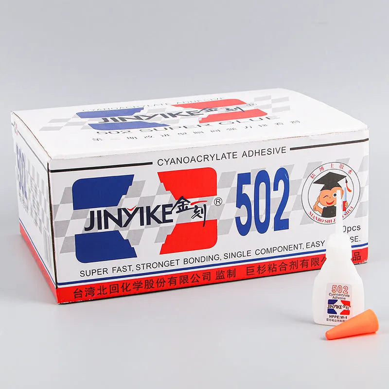 Specialised strong instant adhesive glue for shoe repairs in 3g and 8g sizes