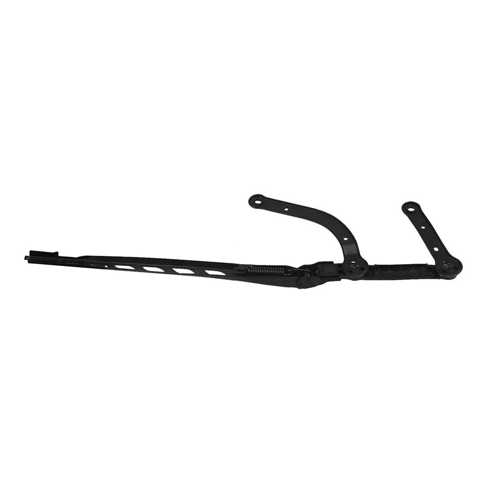 Front right windshield wiper arm for BMW 5-Series E60, showing durable construction and mounting points