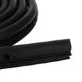 Black rubber sliding door seal for Toyota Hiace van, 5 metres long