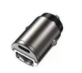 Mini 30W car cigarette lighter charger with compact zinc alloy housing