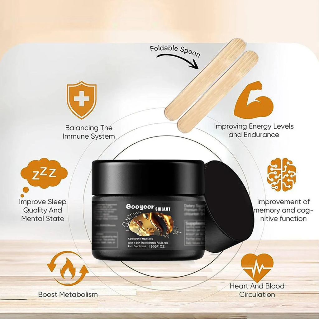 30g body care kit bottle and container with body care supplement and agents.