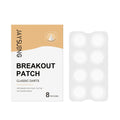 Transparent hydrocolloid acne patches with tea tree oil and centella extract, 10mm diameter