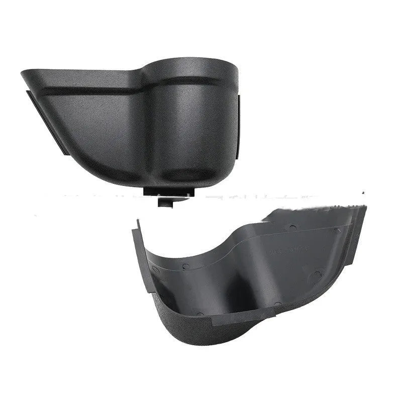 Black ABS plastic door storage box for Jeep Wrangler JK and JL models 2011-2020