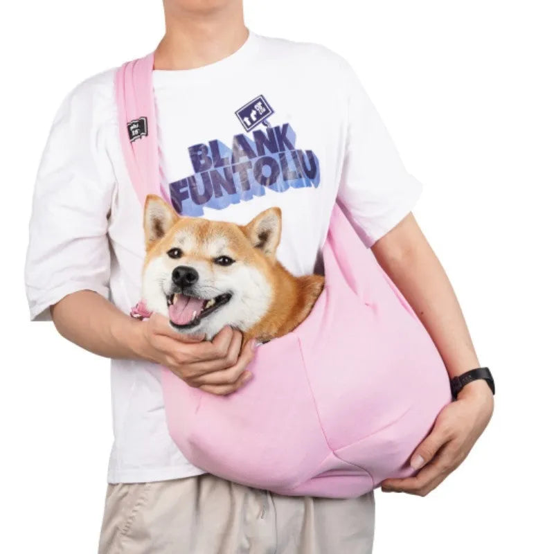 Folding cat carrier backpack showing mesh side panels, top entry, and shoulder straps in a choice of colours