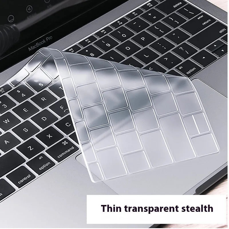 Silicone keyboard cover for MacBook Air and Pro with high-definition printed keys