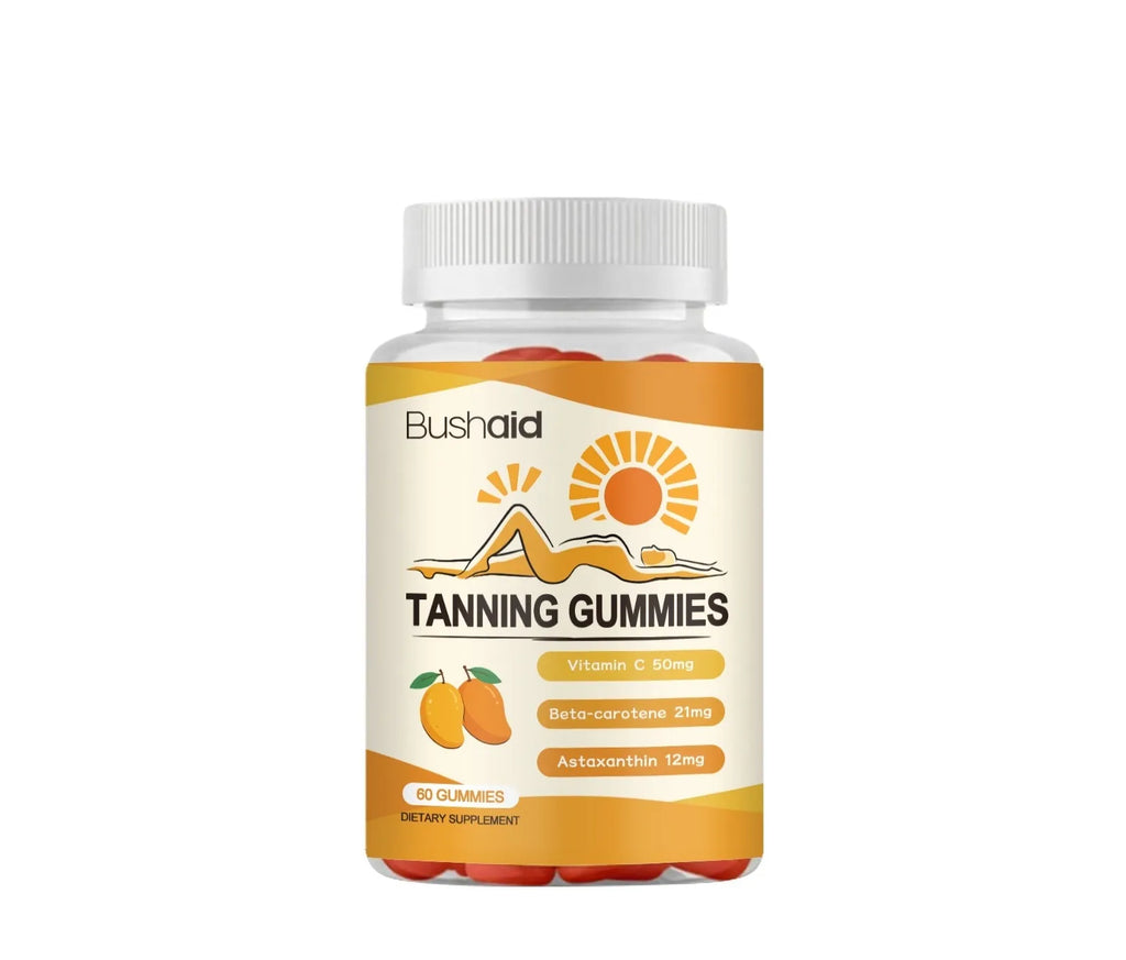 Pack of 60 Meihei Gummies soft candy dietary supplements with vitamins and astaxanthin.