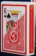 Oversized playing cards showing four, six, and nine times size options compared to standard cards
