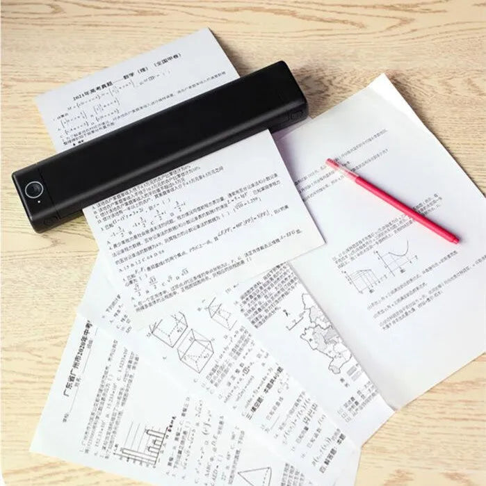 Phomemo M08F A4 portable wireless thermal printer in multiple colour options