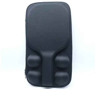Black Peak pickleball storage box measuring 45x25x8cm with dual shoulder straps