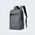 Graphite grey USB business backpack with oxford cloth construction and below 20L capacity