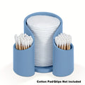 Plastic dental floss storage box in solid colour with modern design, dimensions 10x6x4cm