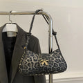 Casual women's handbag with sandwich pocket design in black, brown, coffee, or khaki colour options