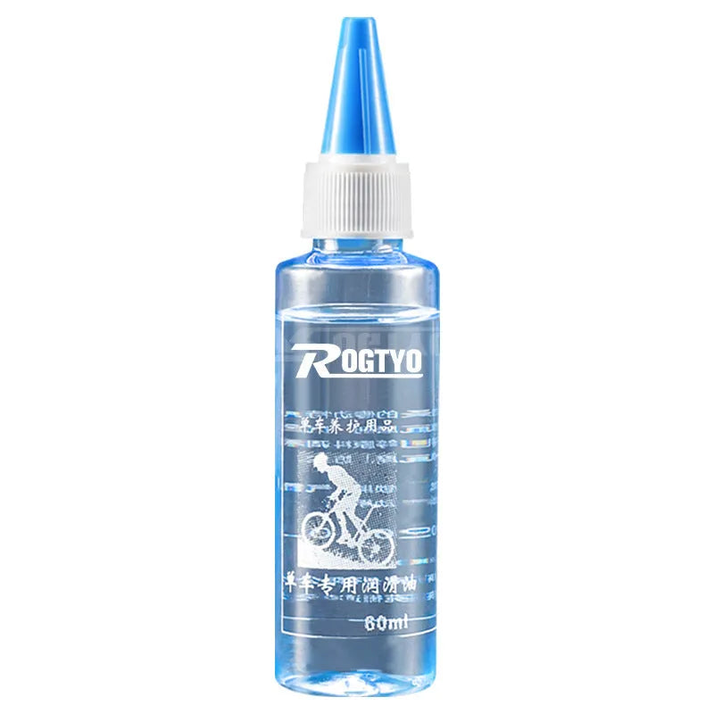 60ml bottle of bicycle chain lubricating oil for maintenance and rust prevention