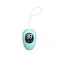 Silicone sleep aid hand grip in white, black, or green with rechargeable remote control and sleep monitor