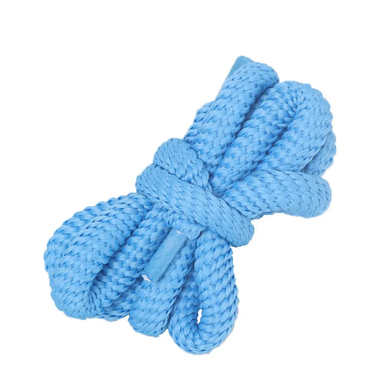 A pair of oval 1.0 cm wide shoelaces in various colours and lengths from 120cm to 160cm.