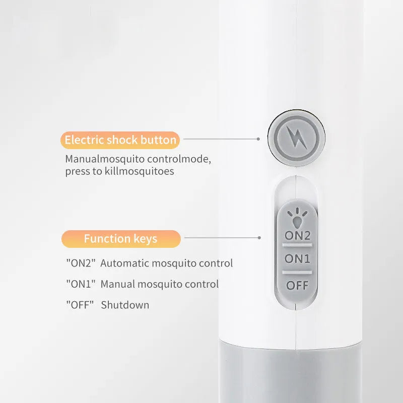 Rechargeable electric mosquito swatter with USB charging port and ABS plastic shell in 996 or 959 colour