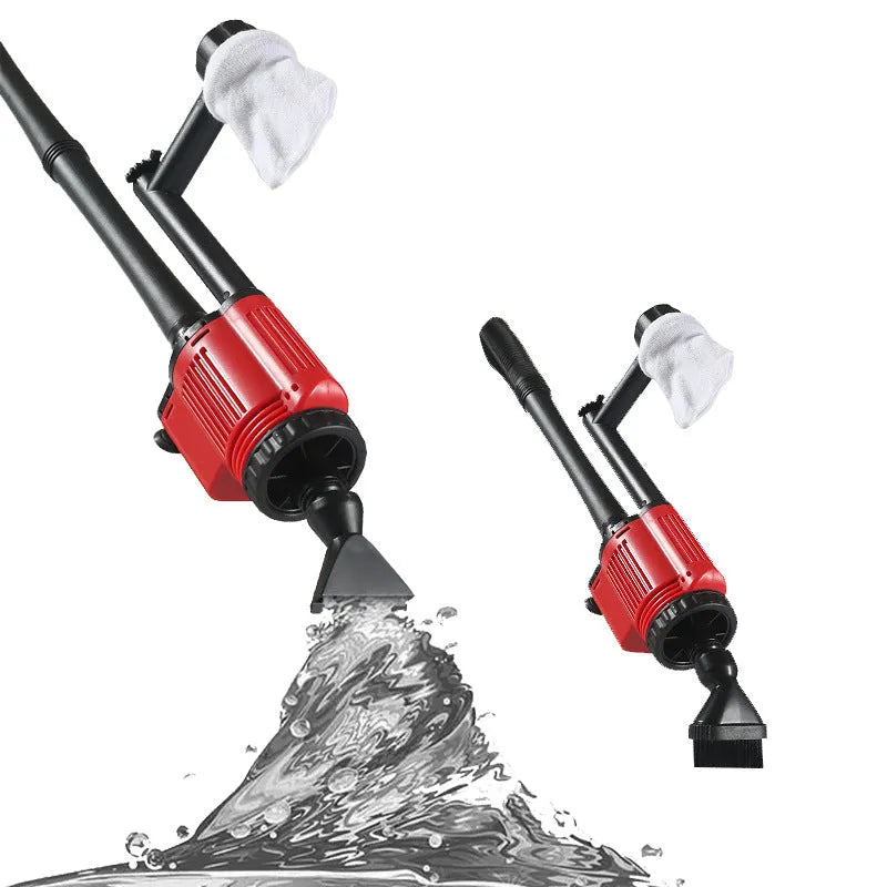 N28 automatic fish tank water changing machine with sand suction accessory