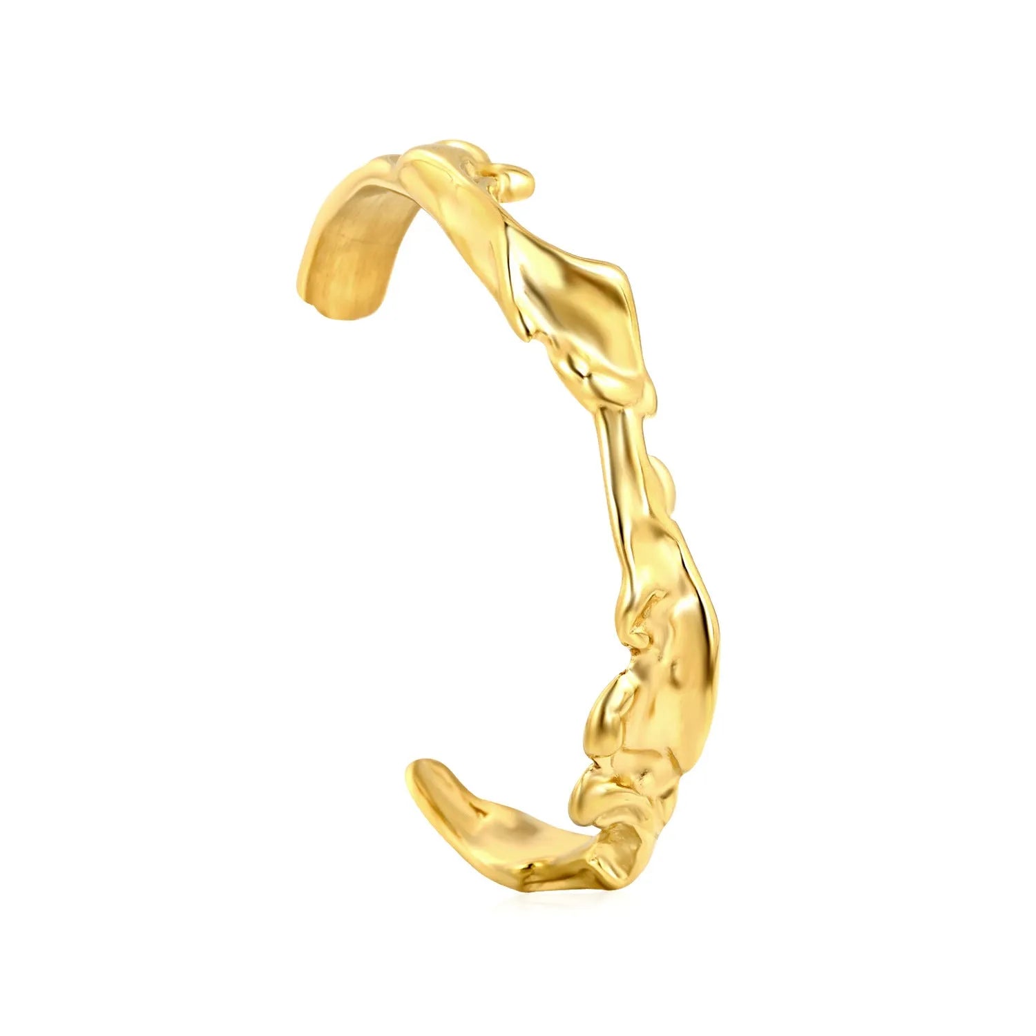 Stainless steel alloy bracelet in silver or gunmetal colour with advanced European and American design style