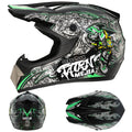 Adult kart cross-country helmet in ABS construction available in S, M, L, XL sizes