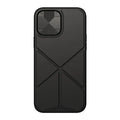 TPU back cover phone case for iPhone 13 series in black colour showing precise port cutouts