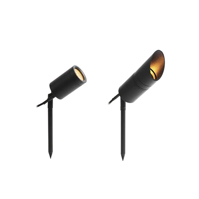 Outdoor aluminium ground lamp with IP65 waterproof rating for garden and courtyard illumination